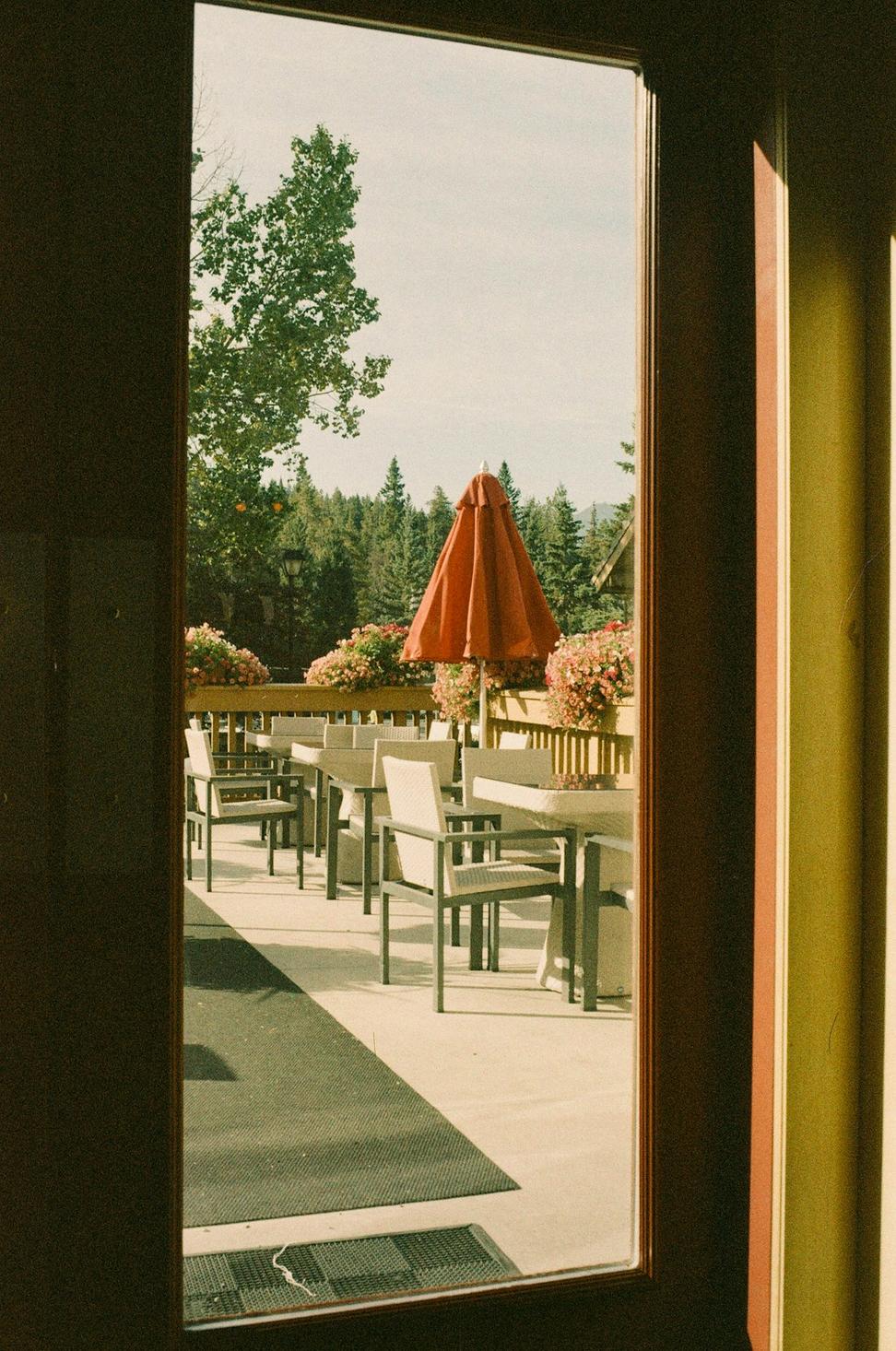 Dining room view